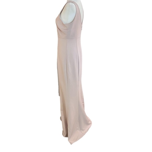 Show Me Your Mumu Blush Pink Full Length Fit and Flare Formal Dress Sz M - Picture 2 of 12